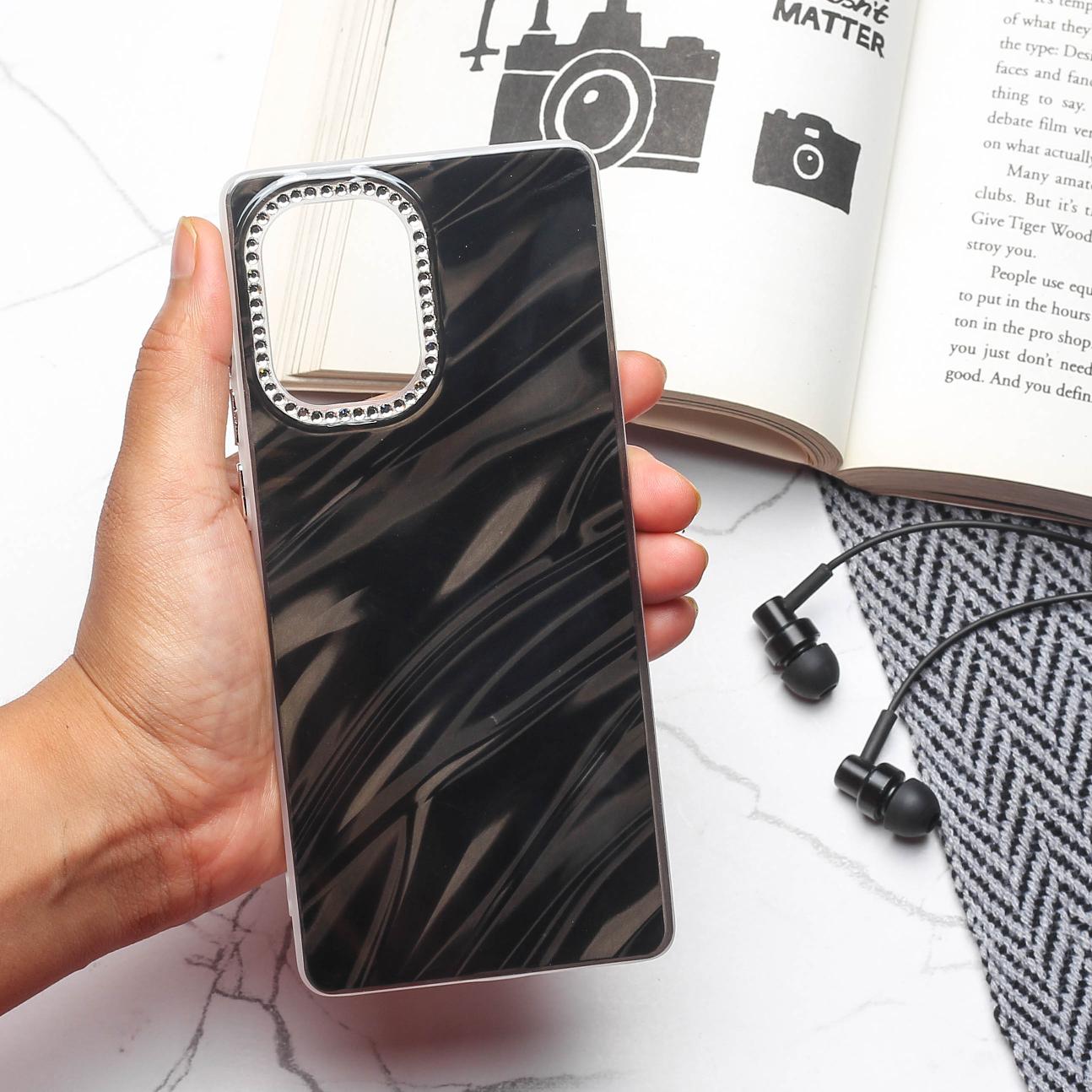 Black Ripple Case for Motorola Edge 50 Fusion