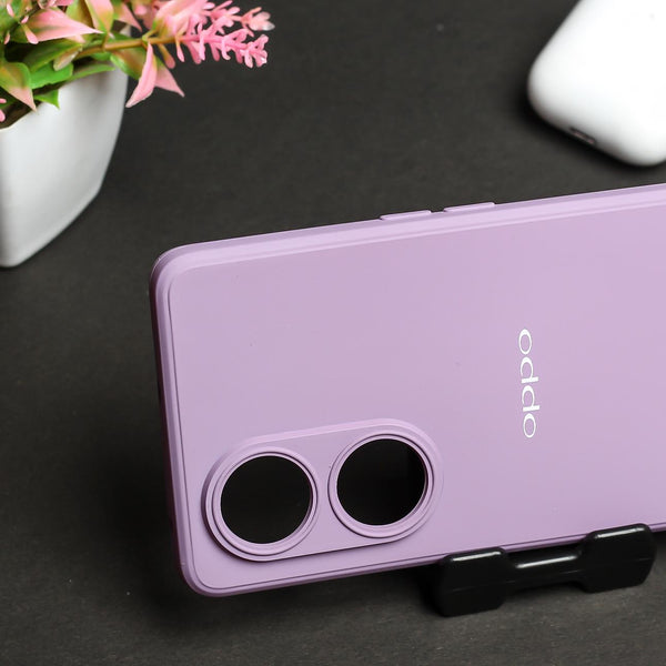 Purple Camera Original Silicone case for Oppo Reno 8T