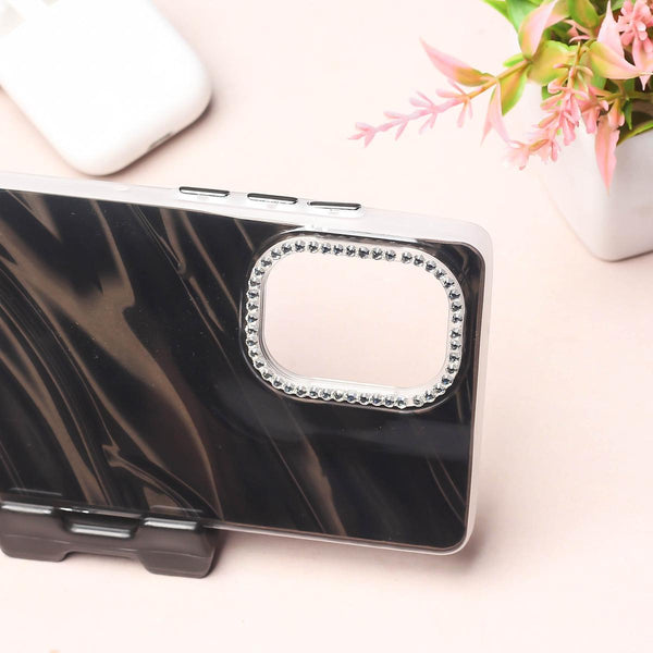 Black Ripple Case for Motorola Edge 50 Fusion