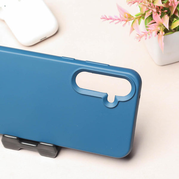 Cosmic Blue Original Silicone case for Samsung S23 FE