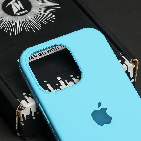 Sky Blue Original Silicone case for Apple iphone 13 Pro Max