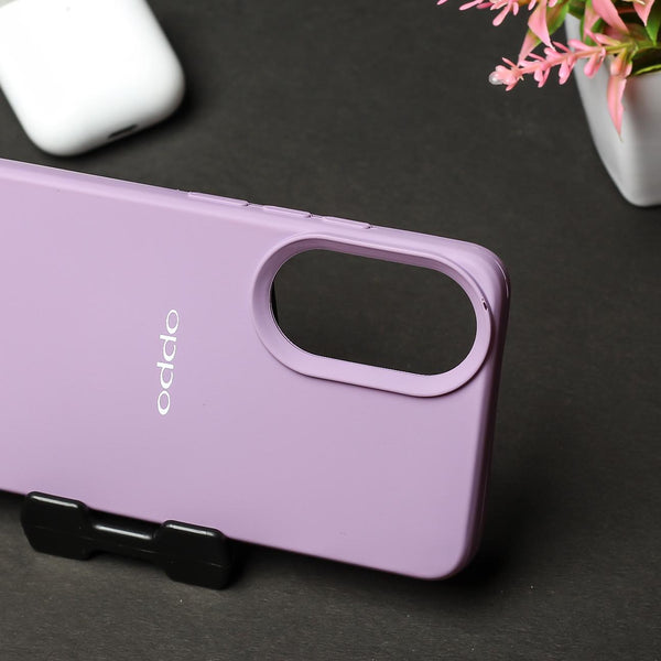 Purple Original Silicone case for Oppo Reno 8T