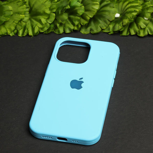 Sky Blue Original Silicone case for Apple iphone 12 pro Max