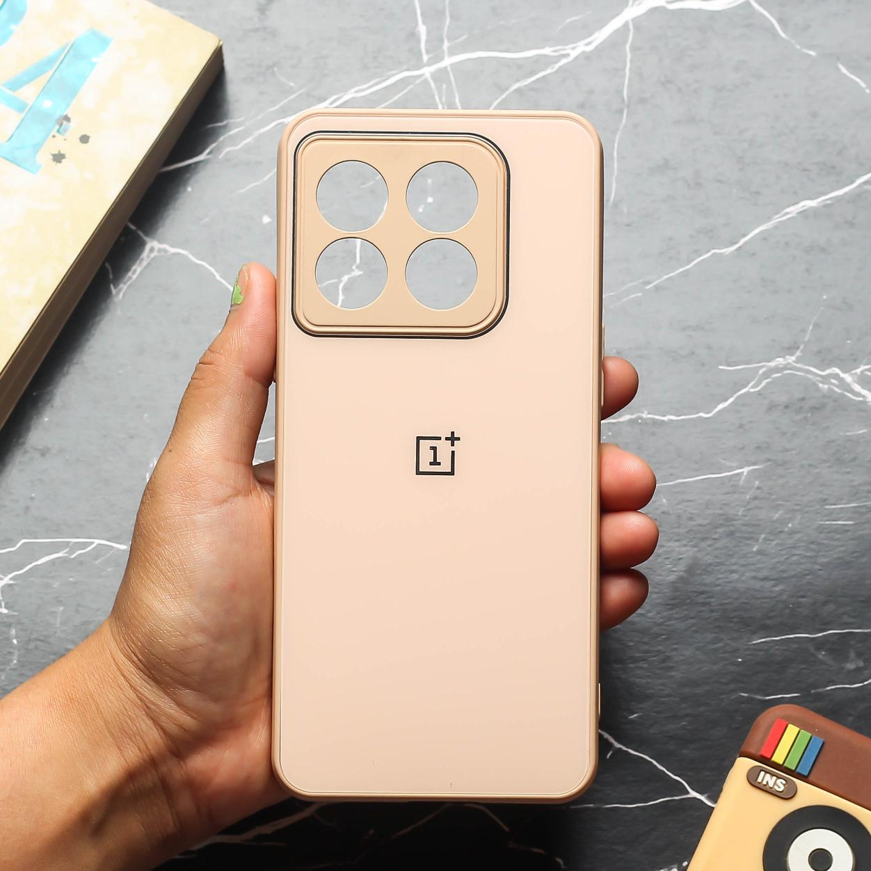 Peach camera Safe mirror case for Oneplus 10T