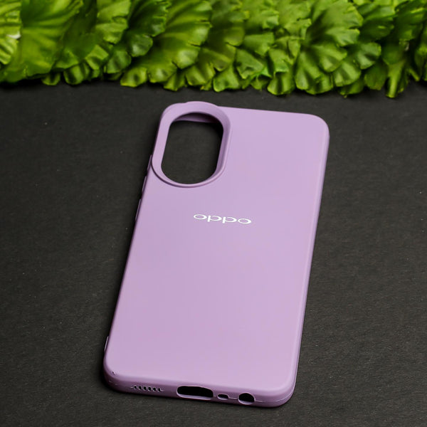 Purple Original Silicone case for Oppo Reno 8T