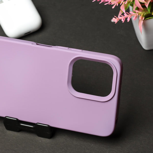 Purple Original Silicone case for Redmi 12 5G