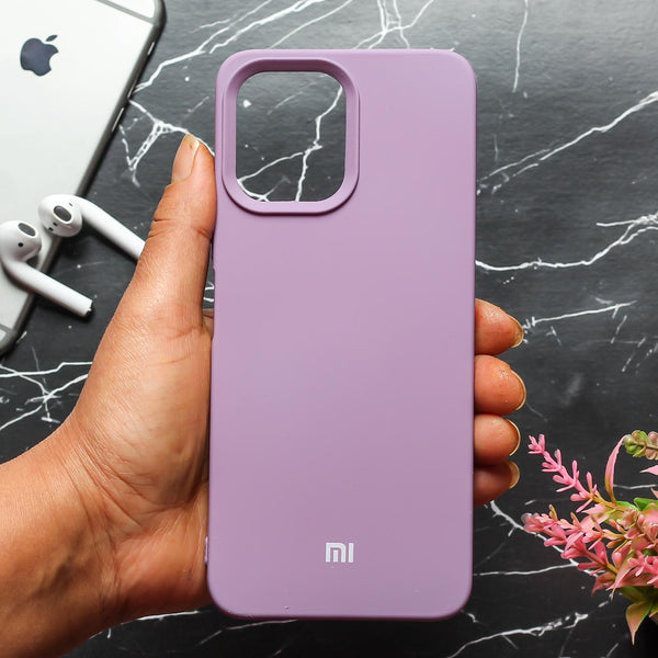 Purple Original Silicone case for Redmi 12 5G