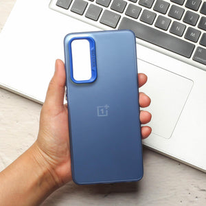 Blue Rgiem Slim Slicone Non-Yellowing Protective Case for Oneplus Nord CE 4 Lite