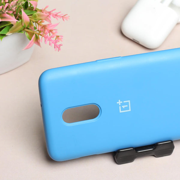 Sky Blue Original Silicone case for Oneplus 7