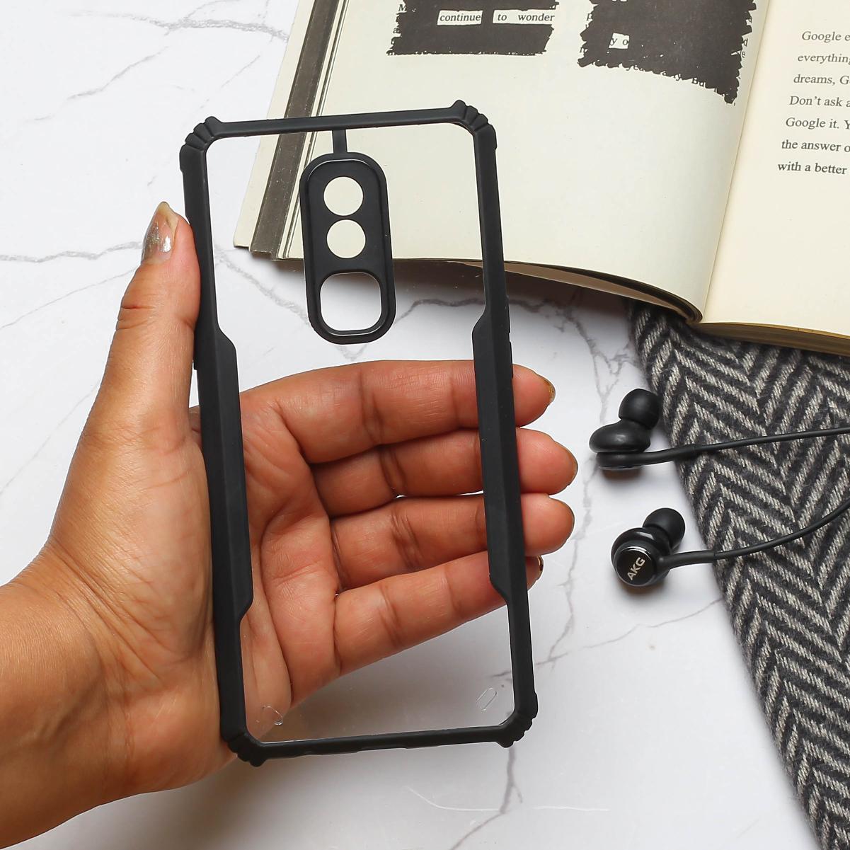 Shockproof protective transparent Silicone Case for Oneplus 6