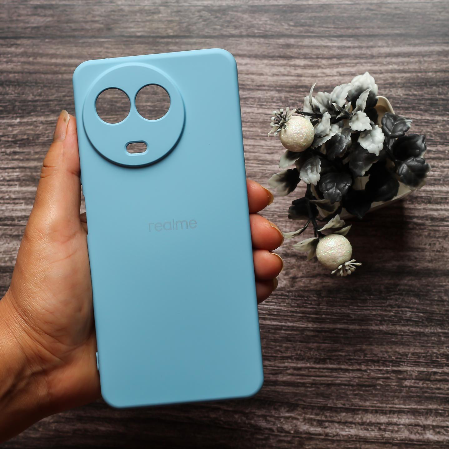 Sky Blue Camera Original Case for Realme 11 5g