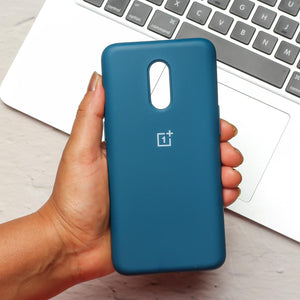 Cosmic Blue Original Silicone case for Oneplus 7