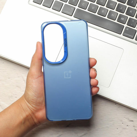 Blue Rgiem Slim Slicone Non-Yellowing Protective Case for Oneplus Nord CE 4