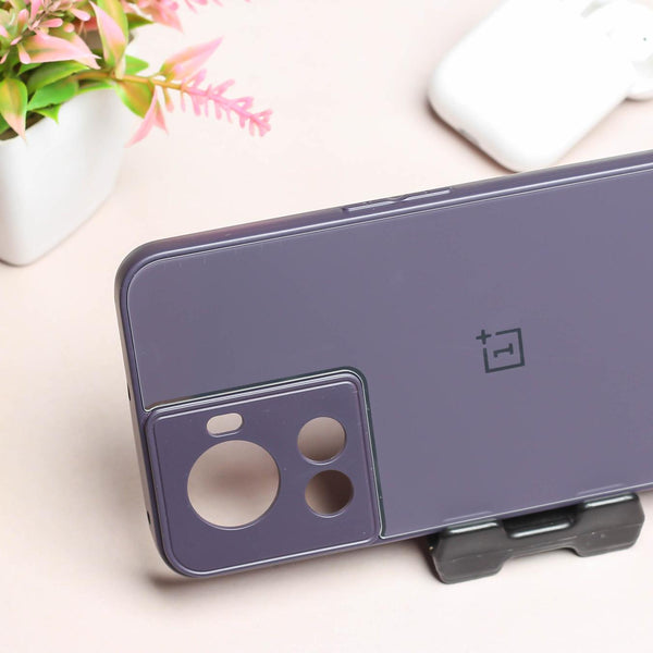 Deep Purple Camera Mirror Safe Silicone Case for Oneplus 10R