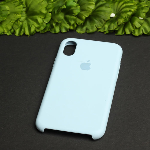 Cloud Blue Original Silicone case for Apple iphone Xr