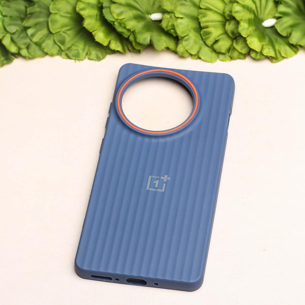 Dark Blue SleekLine Silicone Case for Oneplus 13R