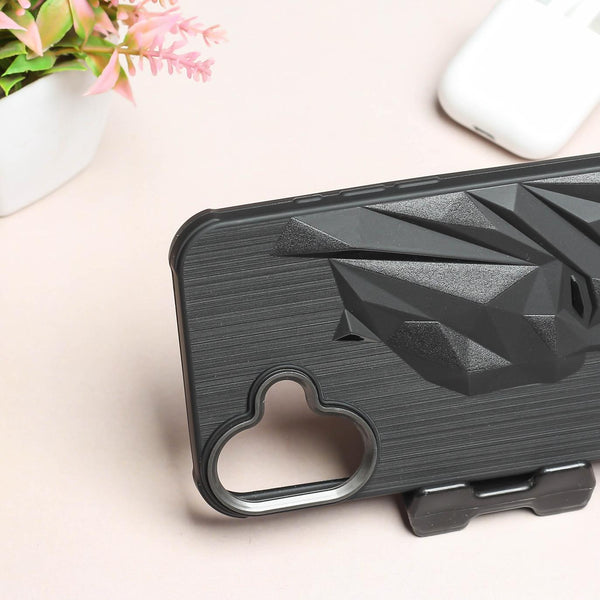 Superhero Engraved logo silicon Case for Apple Iphone 16 Plus