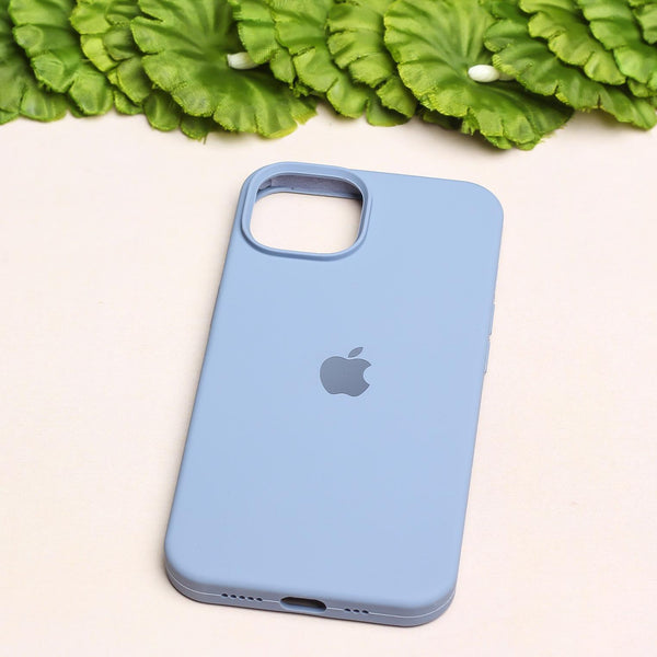 Pastel Purple Original Silicone case for Apple iphone 15 Plus