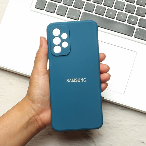 Cosmic Blue Candy Silicone Case for Samsung A23