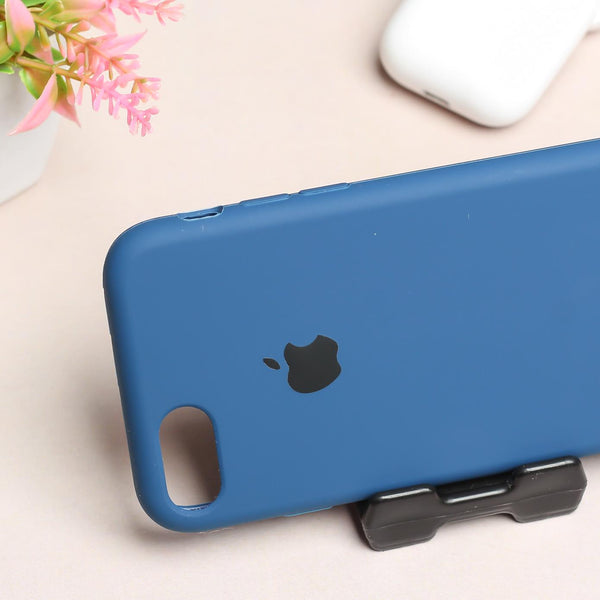 Dark Blue Original Silicone case for Apple iphone SE 2