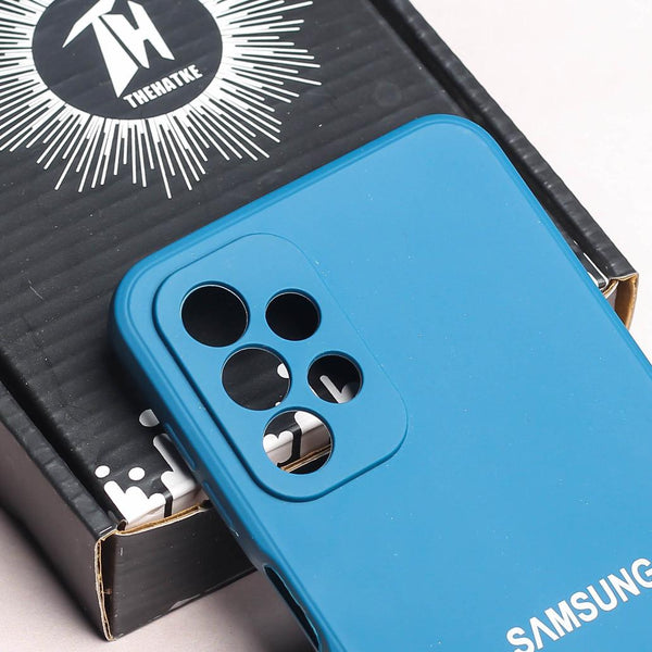 Cosmic Blue Candy Silicone Case for Samsung A23