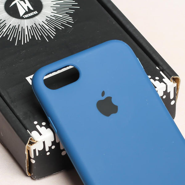 Dark Blue Original Silicone case for Apple iphone SE 2