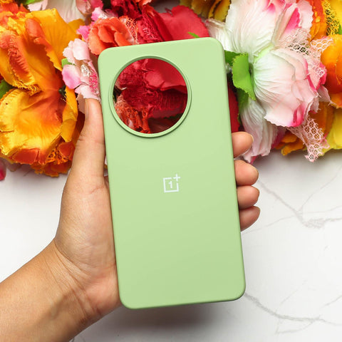 Light Green Original Silicone case for Oneplus 11