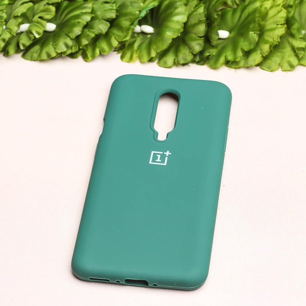 Green Original Silicone case for Oneplus 7 Pro