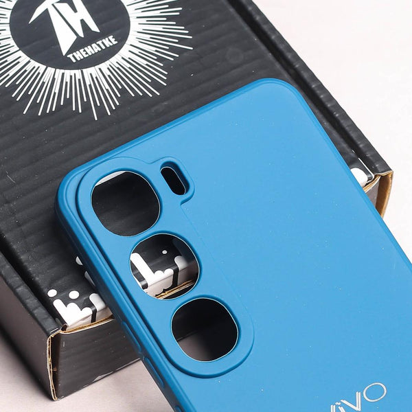 Cosmic Blue Candy silicone Case for Vivo Y300