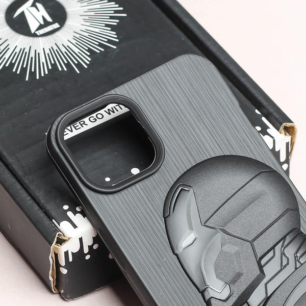 Superhero 2 Engraved Silicone Case for Apple iphone 13