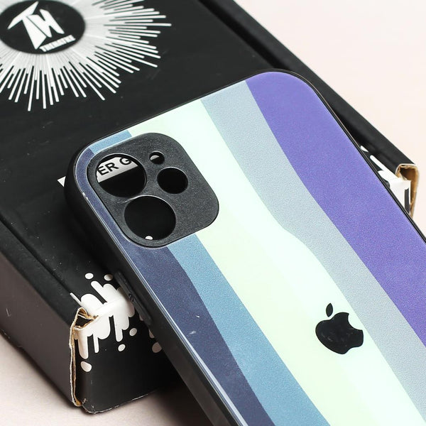 Indigo Glass Safe Silicone Case for Apple Iphone 11