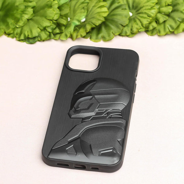 Superhero 2 Engraved Silicone Case for Apple iphone 14