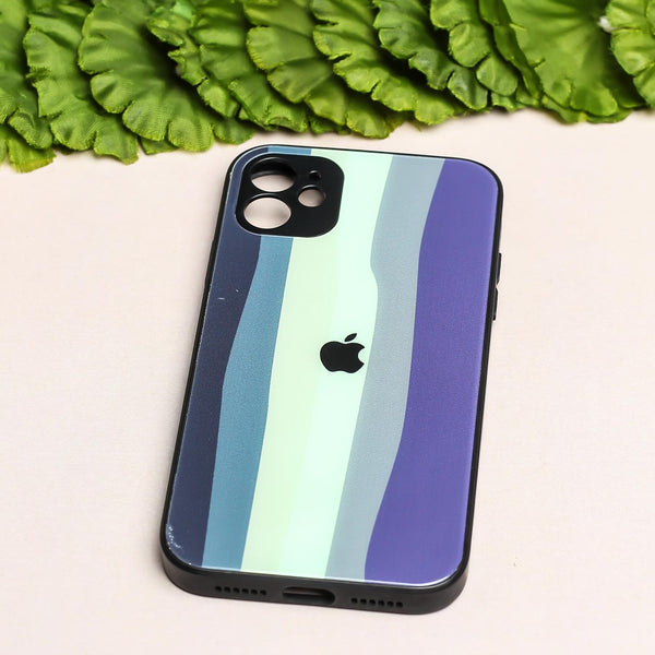 Indigo Glass Safe Silicone Case for Apple Iphone 11