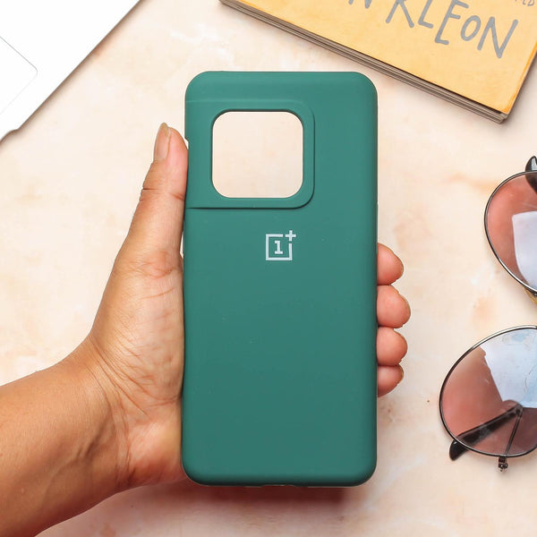 Green Original Silicone case for Oneplus 10T