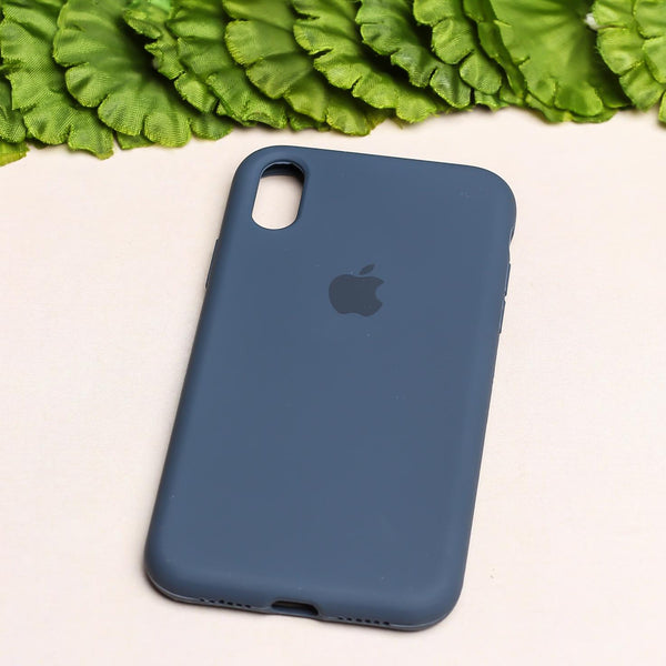 Dark Blue Original Silicone case for Apple iPhone XR