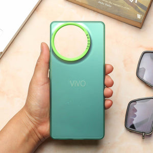 Green Rgiem Slim Slicone Non-Yellowing Protective Case for Vivo V30e