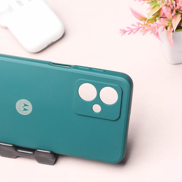 Dark Green Candy silicone Case for Motorola G64