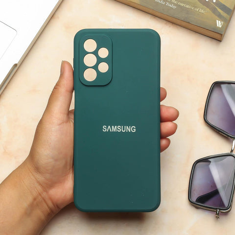 Dark Green Candy Silicone Case for Samsung A23