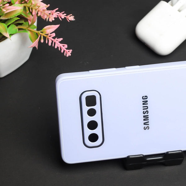 Purple camera Safe mirror case for Samsung S10 Plus