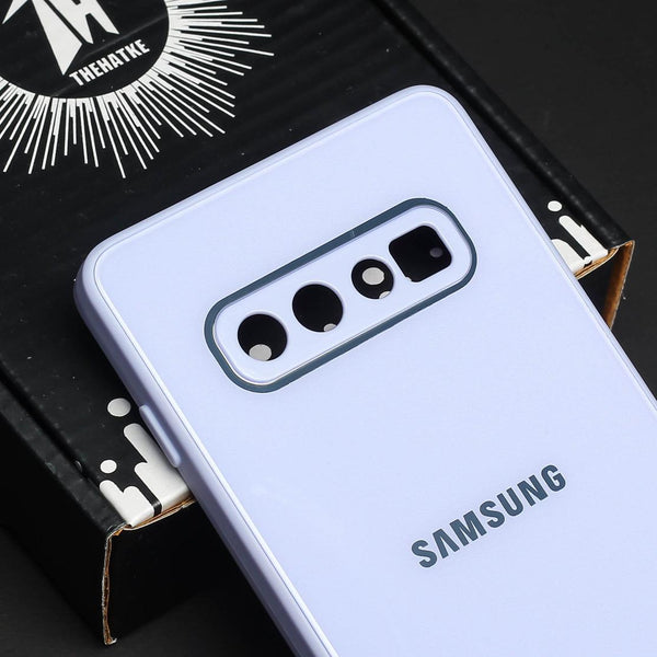 Purple camera Safe mirror case for Samsung S10 Plus
