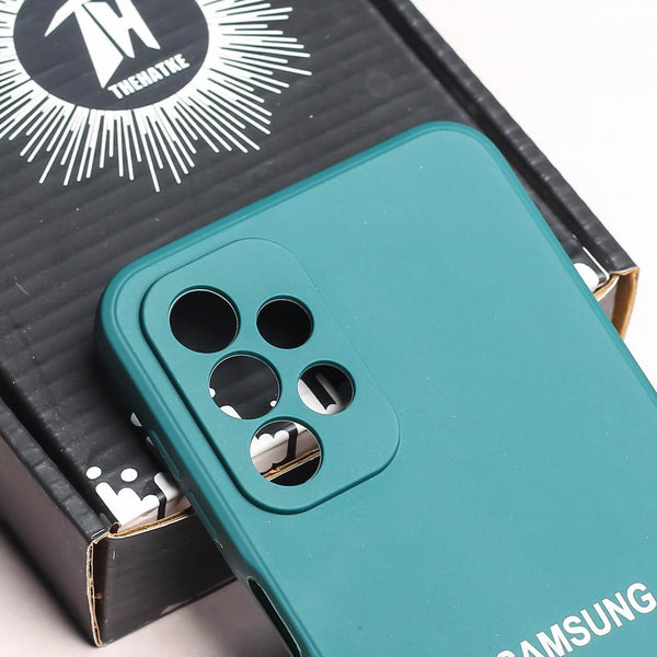 Dark Green Candy Silicone Case for Samsung A23