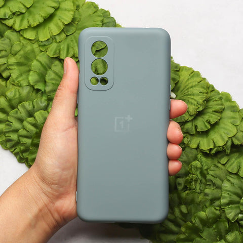 Light Grey Camera Original Silicone case for Oneplus Nord 2