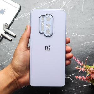 Light Purple camera Safe mirror case for Oneplus 8 Pro