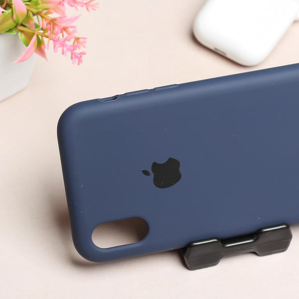 Dark Blue Original Silicone case for Apple iPhone XS Max