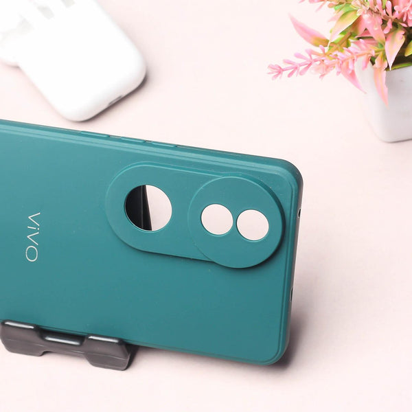 Dark Green Candy silicone Case for Vivo V40