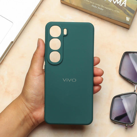 Dark Green Candy silicone Case for Vivo Y300