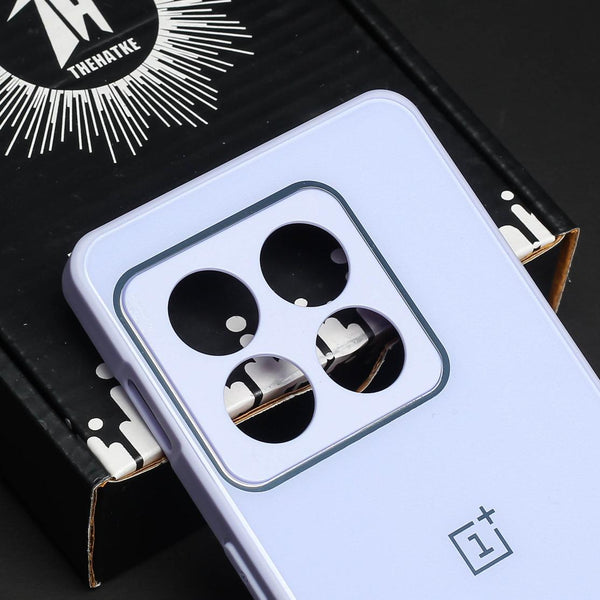 Purple camera Safe mirror case for Oneplus 10 Pro