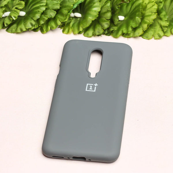 Grey Original Silicone case for Oneplus 7 Pro