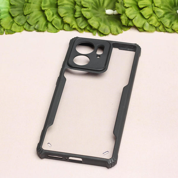 Hybrid Shockproof Transparent Silicone Case for Vivo V29e 5G