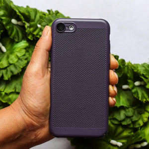 BREATHING PURPLE Silicone Case for Apple Iphone 8